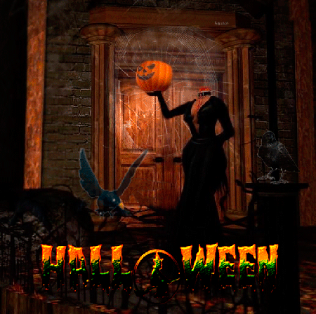Kobieta bez głowy w Halloween